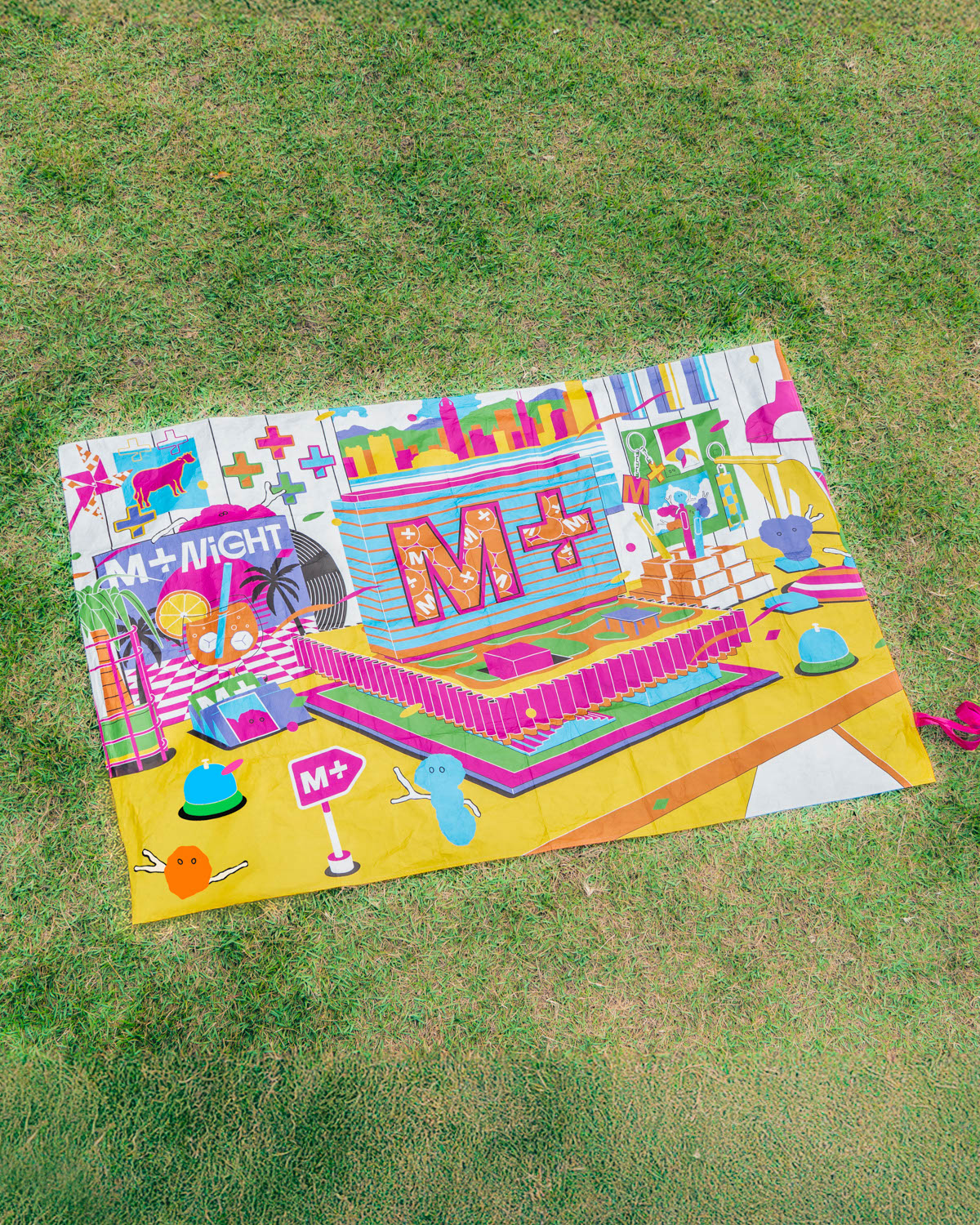 M+ 4th Anniversary Picnic Mat, , large