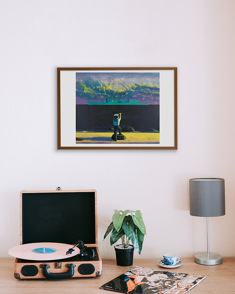 Liu Ye 'Silence Of The Sea' Print