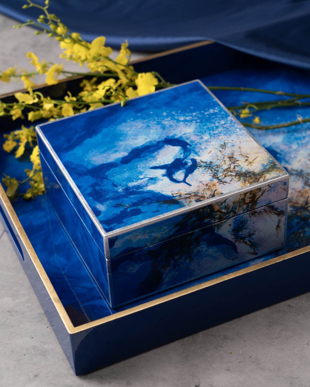 趙無極漆盒, 《無題》1995, large