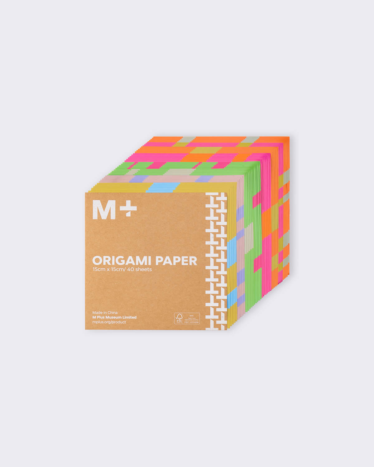 M+ Monogram Origami Paper