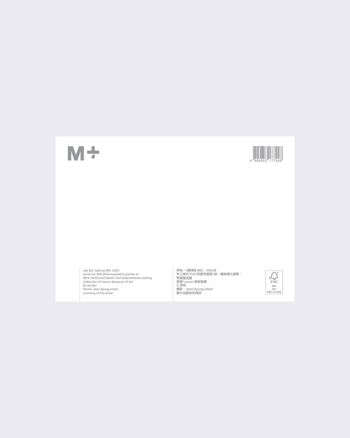 李昢明信片, 《賽博格 W6》, large