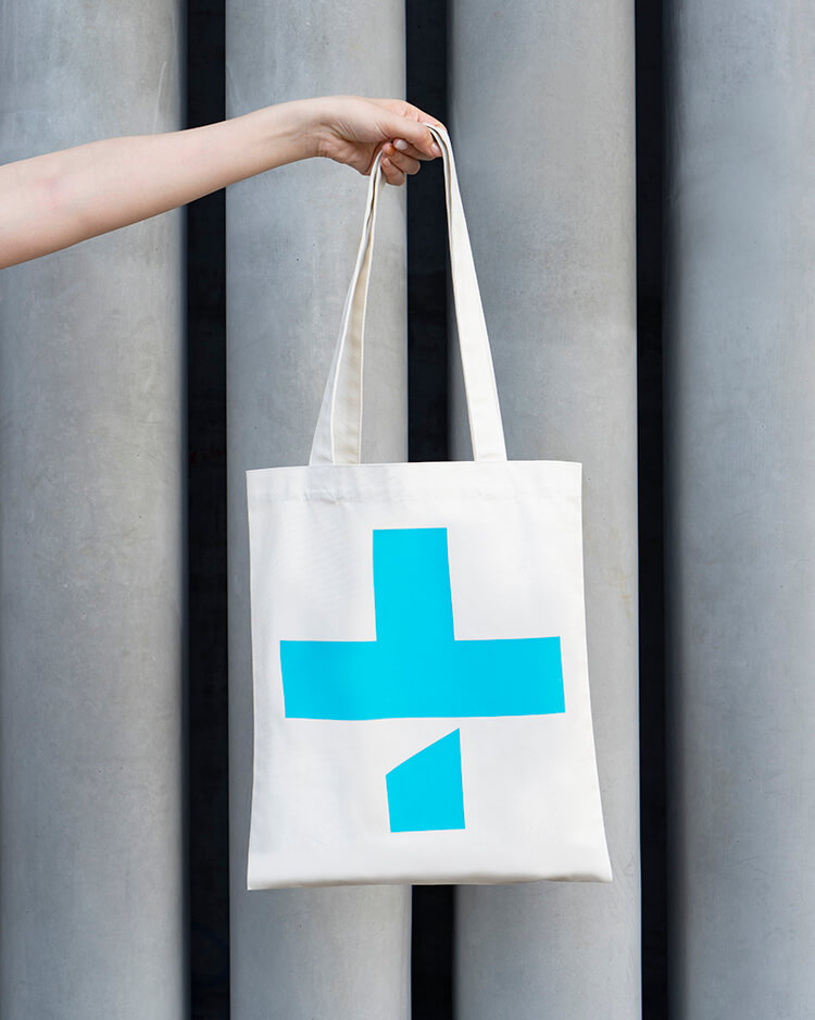 M+ Tote Bag