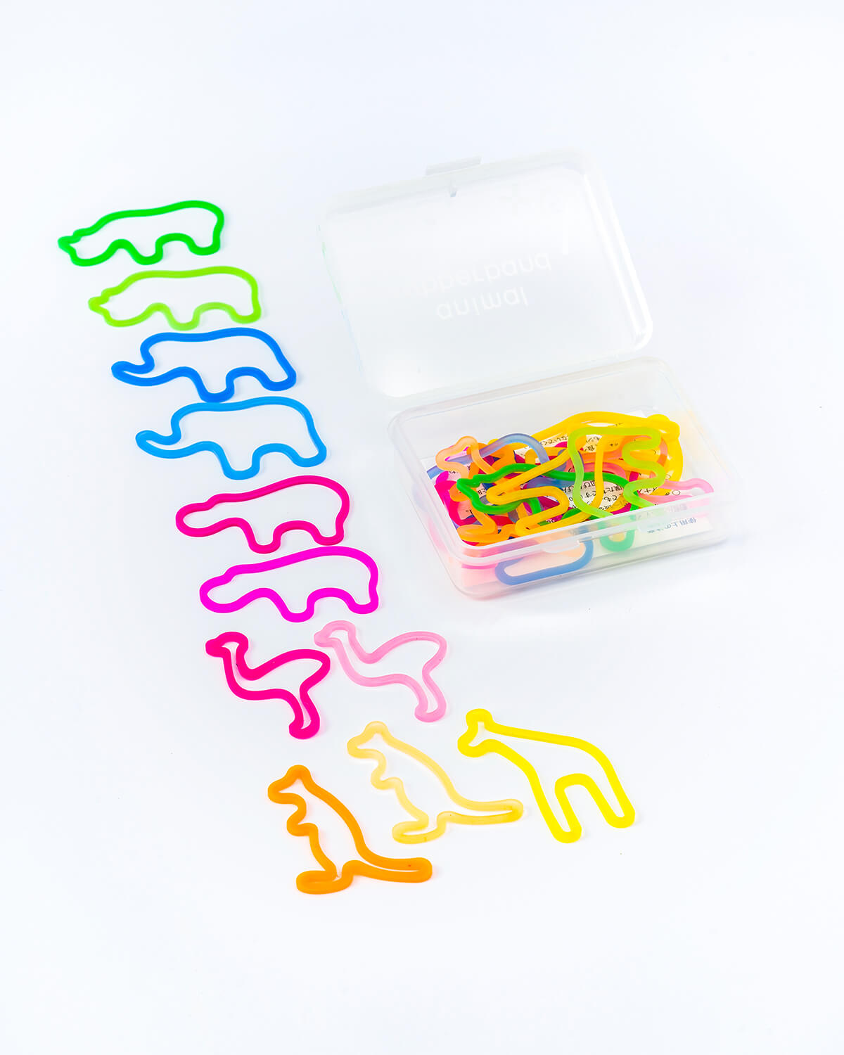 +d Animal Rubber Band Zoo 24-Piece Gift Box