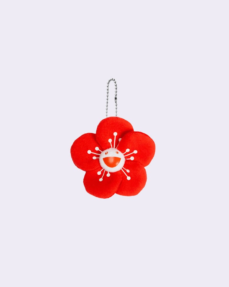 Takashi Murakami Flower Plush Keychain (Kijyaku Tei Ume)