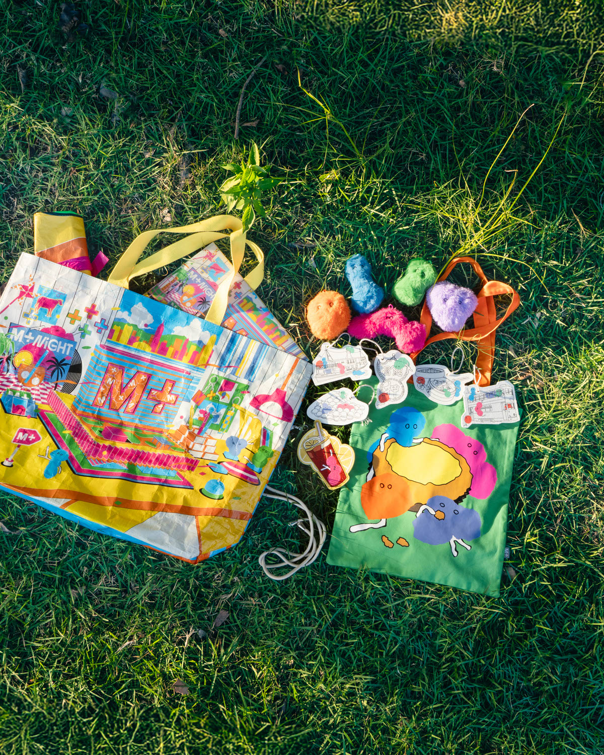 M+ 4th Anniversary Shopping Tote, , large