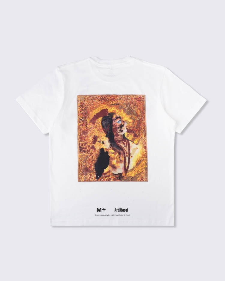M+ and Art Basel Exclusive: Shahzia Sikander &lsquo;3 to 12 Nautical Miles&rsquo; T-Shirt