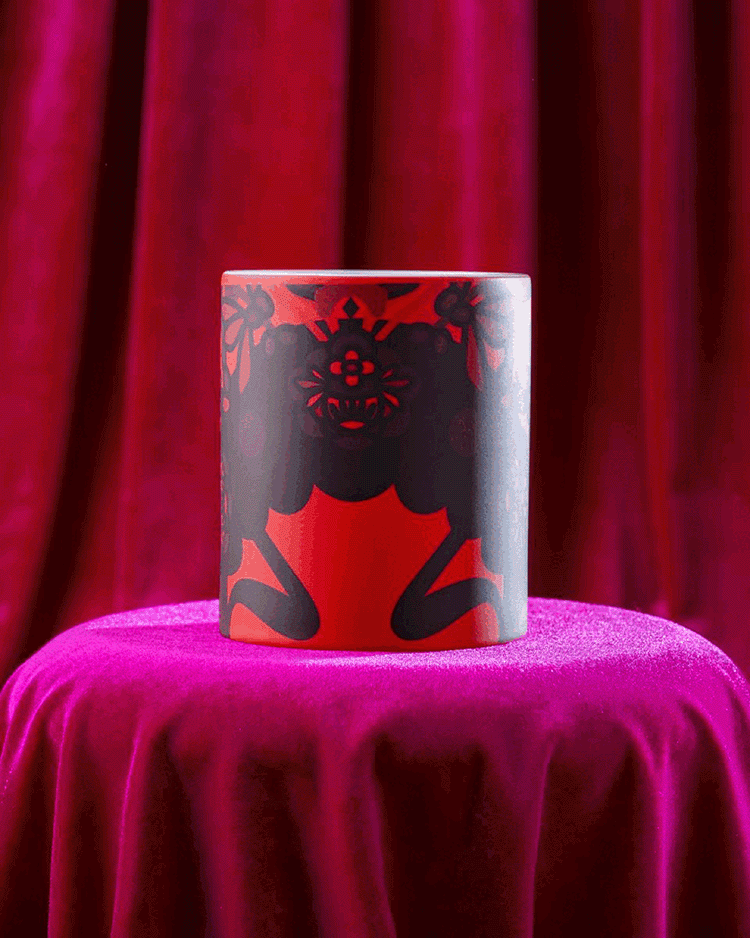 Vivienne Tam 'Opera Girl' Colour Change Ceramic Mug