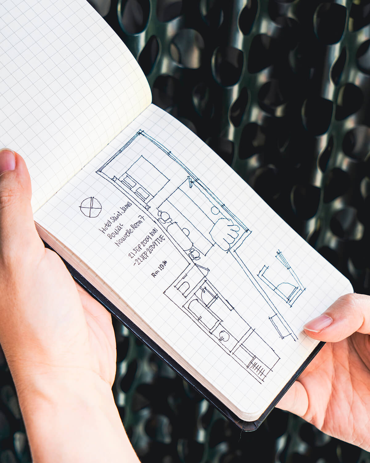 Gary Chang 'Hotel Floor Plan' Pocket Notebook