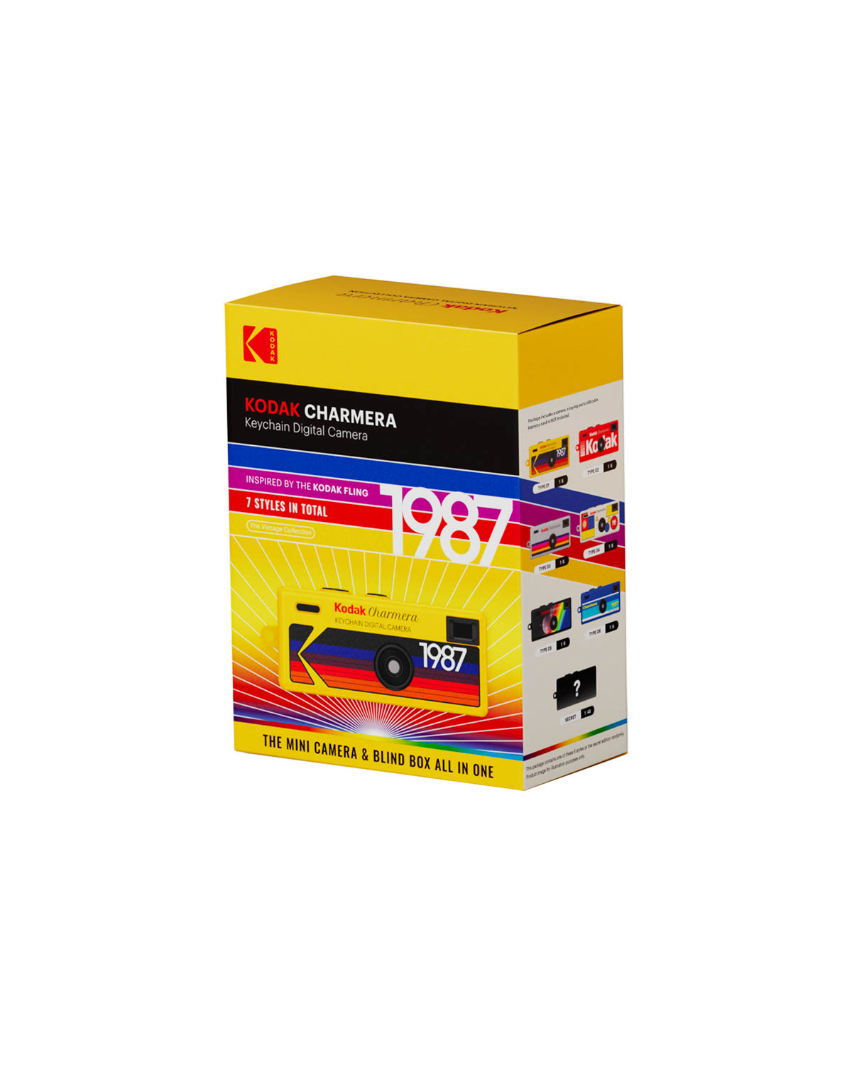 KODAK CHARMERA Keychain Digital Camera Blind Box (1 pc), , large