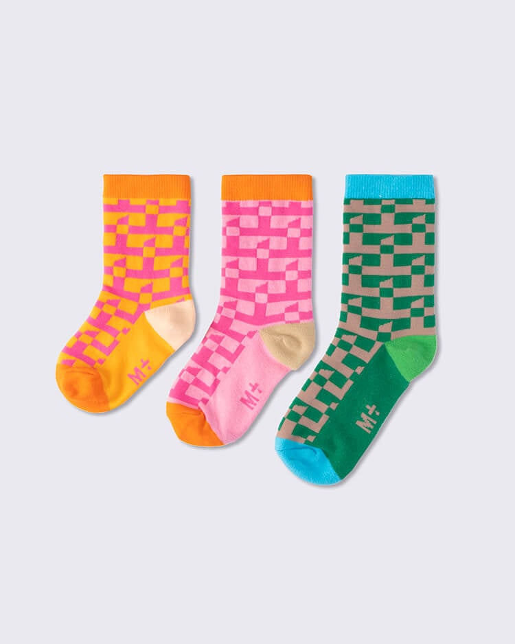 M+ Monogram Kids’ Socks