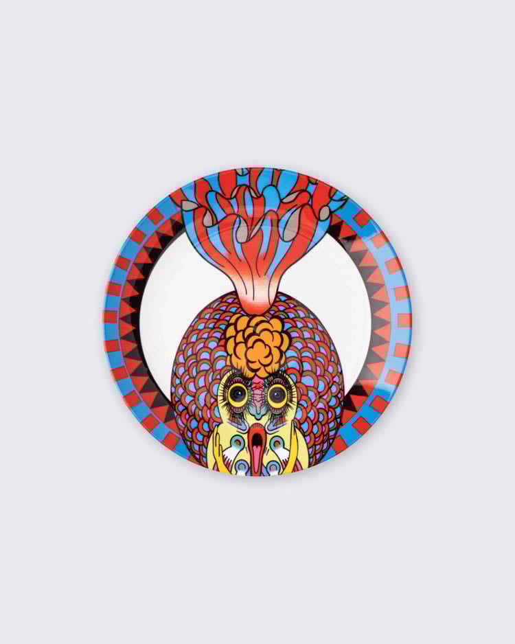 田名網敬一餐碟