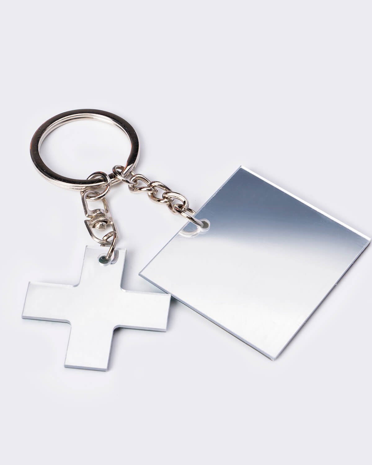 M+ Mirror Keychain