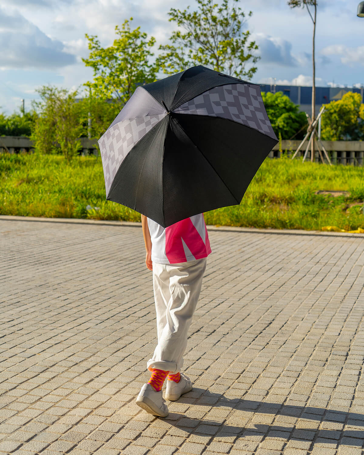 M+ Monogram Umbrella