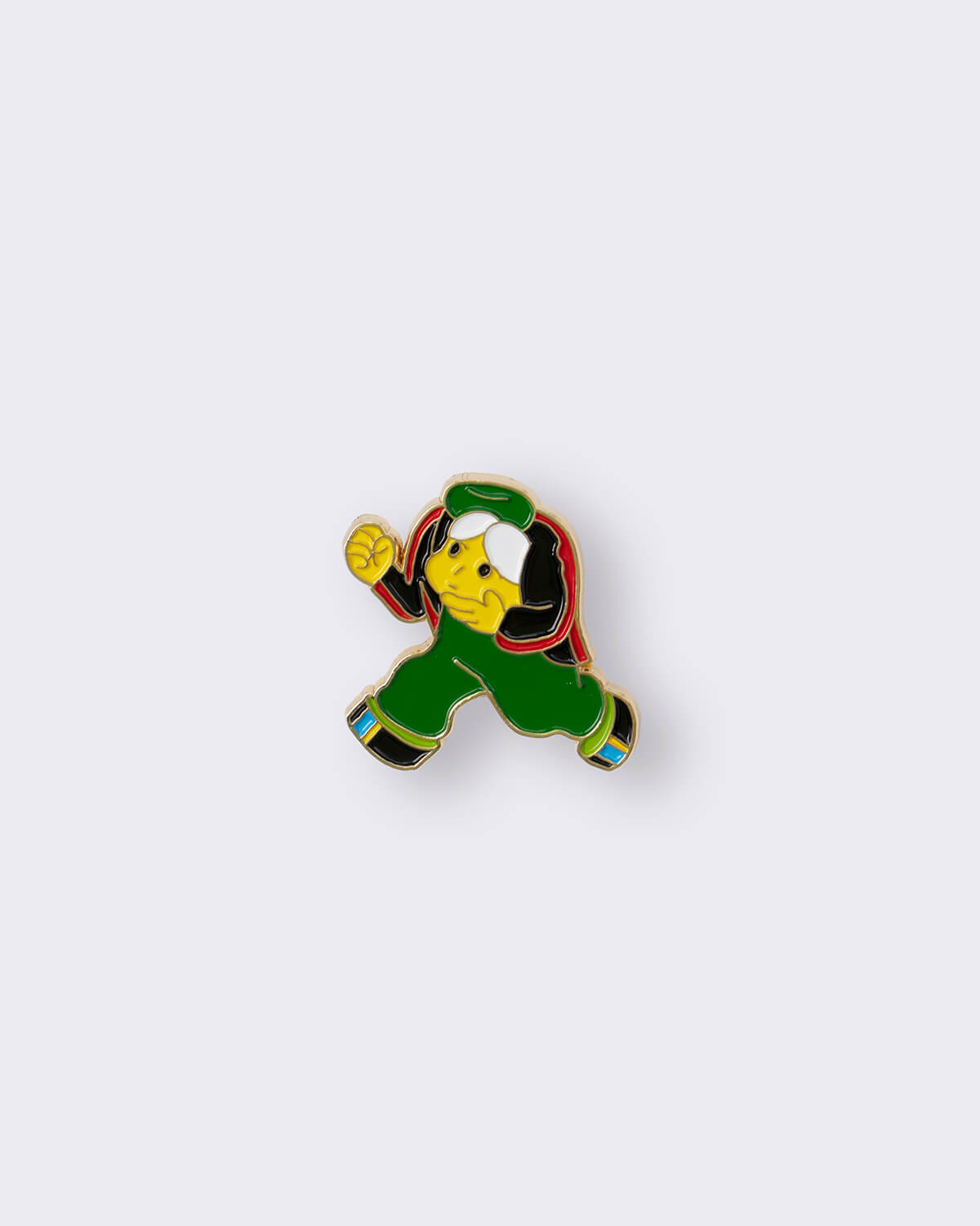 Kongkee 'Flower in the Mirror' Enamel Pin