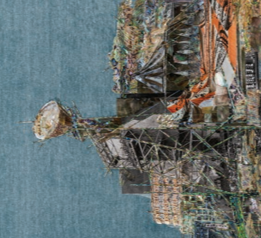 李昢明信片, 《無題（甘願脆弱 &mdash; 絲絨 #15）》（局部）, swatch