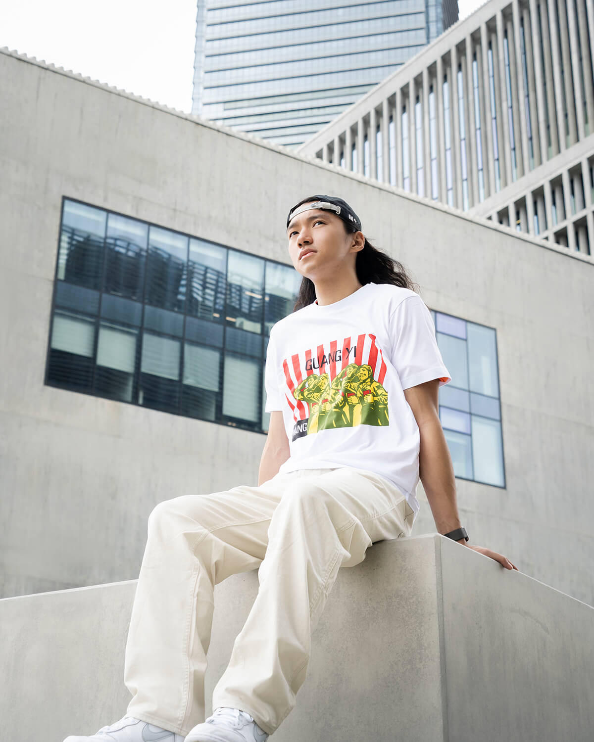 Wang Guangyi 'Great Criticism: T-Shirt | Clothes | M+ Shop | M+ Museum