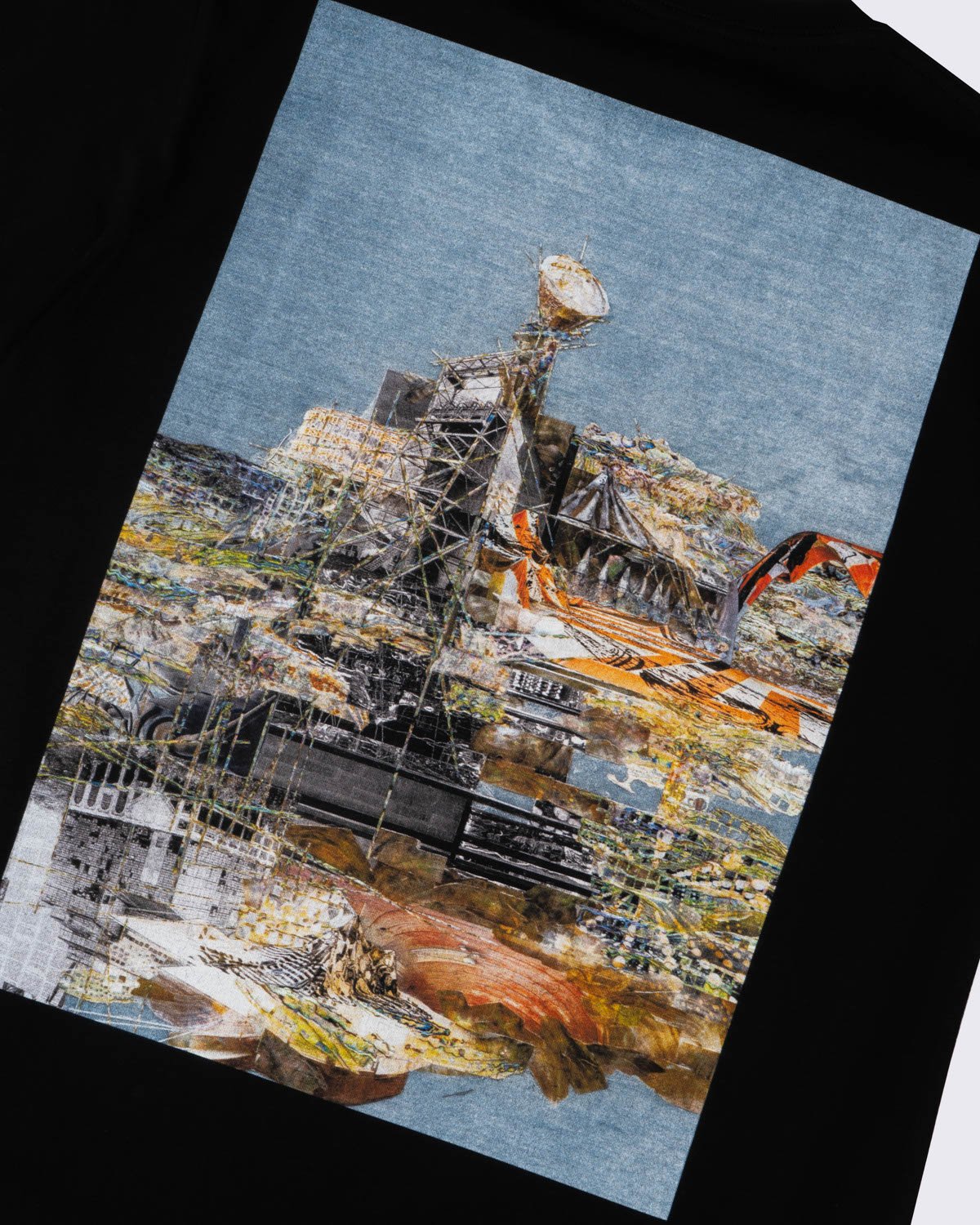 Lee Bul 'Untitled (Willing To Be Vulnerable&mdash;Velvet #15) (Detail)&rsquo; T-shirt, Black, large