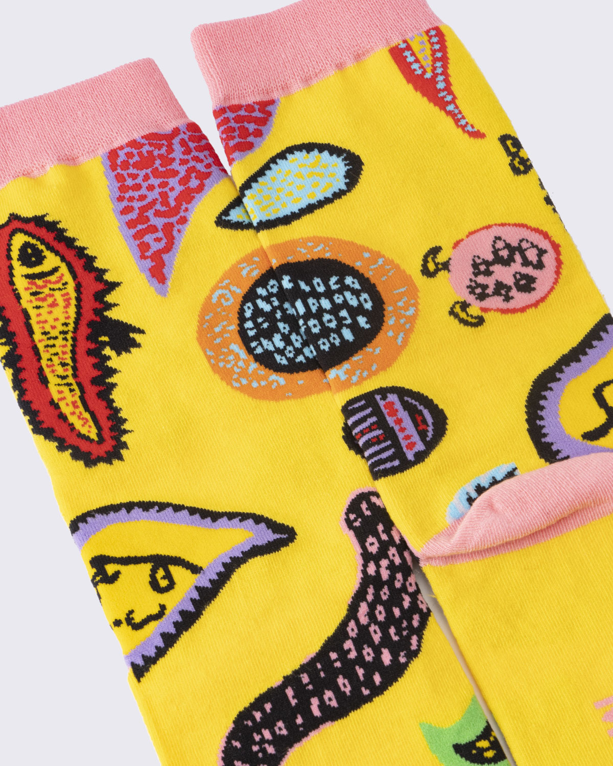 Yayoi Kusama 'Pound of Repose' Knitted Socks 