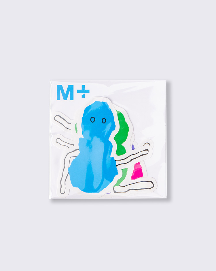 M+ Cuddlies Sticker