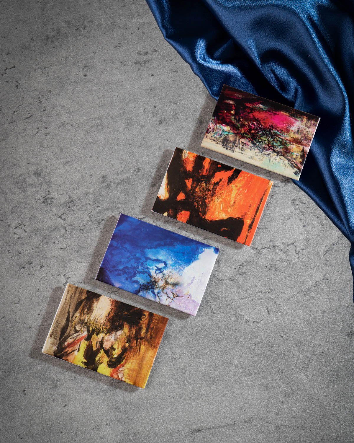 趙無極磁石, 《無題》1995, large