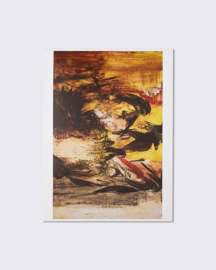Zao Wou-Ki 'Untitled, 1969' Print