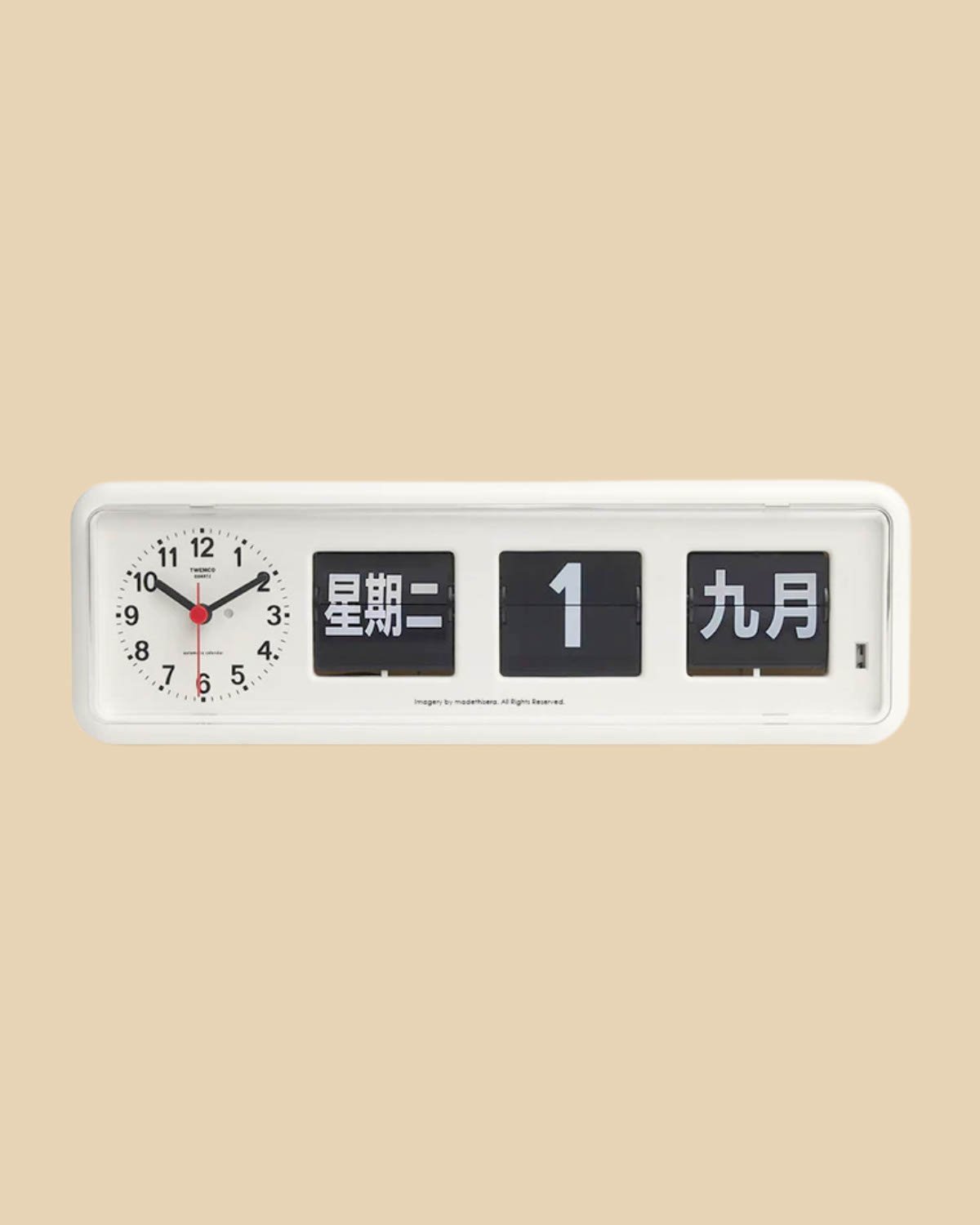 TWEMCO BQ-38 桌上鐘, , large