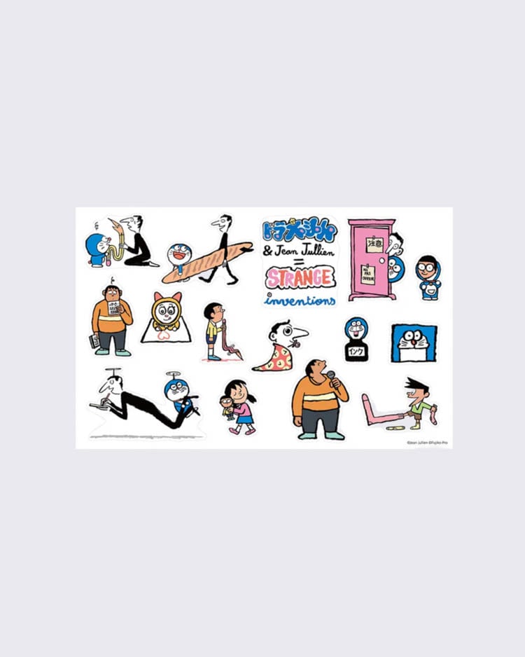 Doraemon & Jean Jullien 貼紙