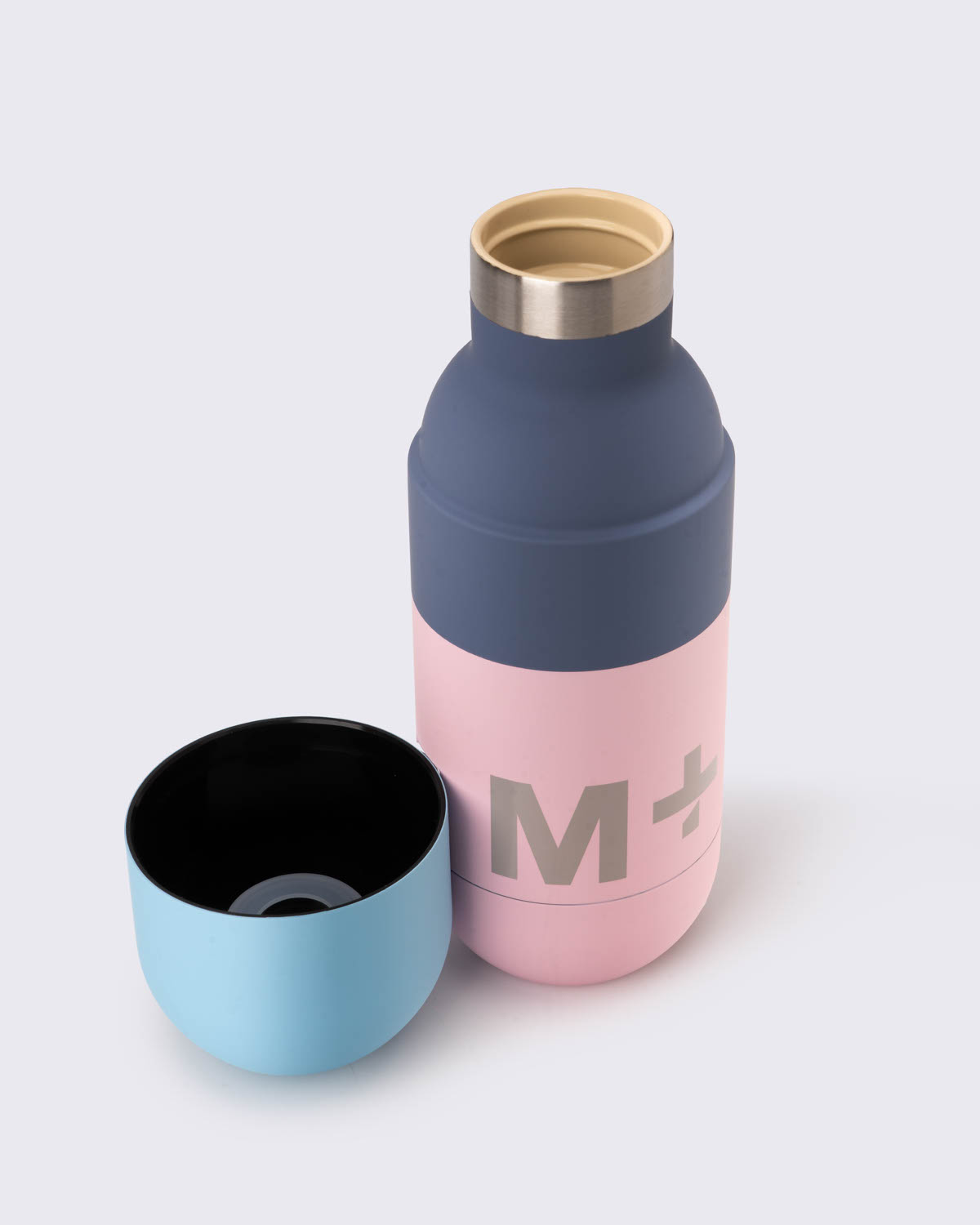 M+ Orb 保溫瓶, 藍色/海軍藍/粉紅色, large