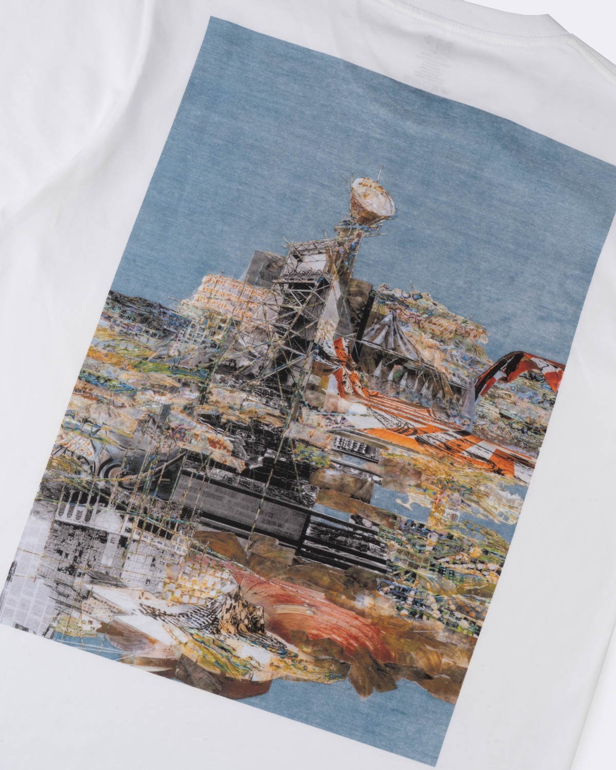 Lee Bul 'Untitled (Willing To Be Vulnerable&mdash;Velvet #15) (Detail)&rsquo; T-shirt, White, large