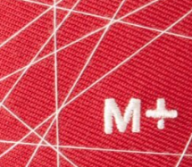 M+ x Chiharu Shiota Pin, Embroidery, swatch