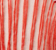 M+ x Chiharu Shiota Pin, Red Threads, swatch