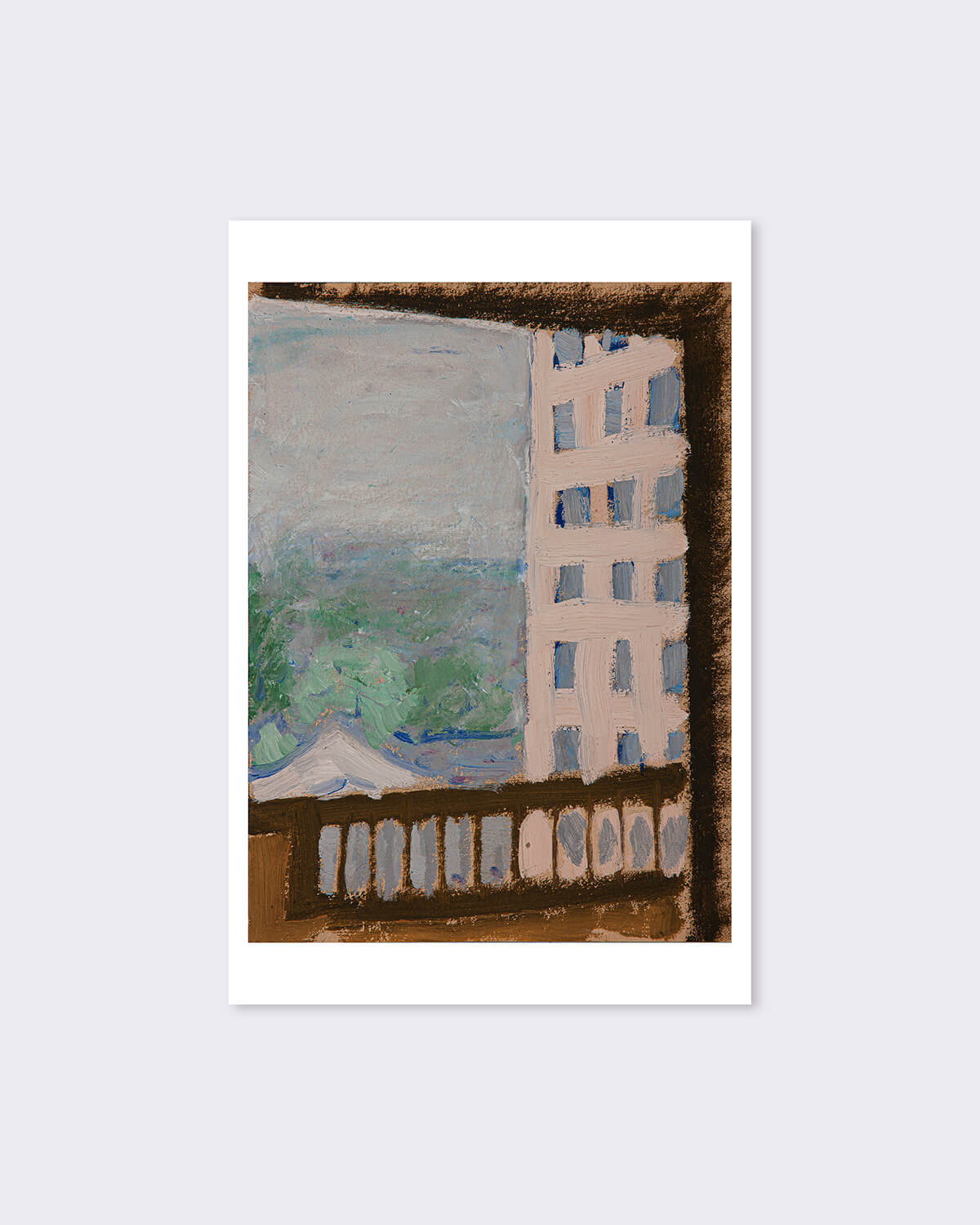 Zhang Wei 'Fusuijing Building' Print