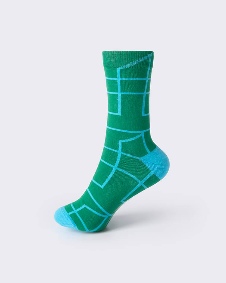 M+ Geometric Socks