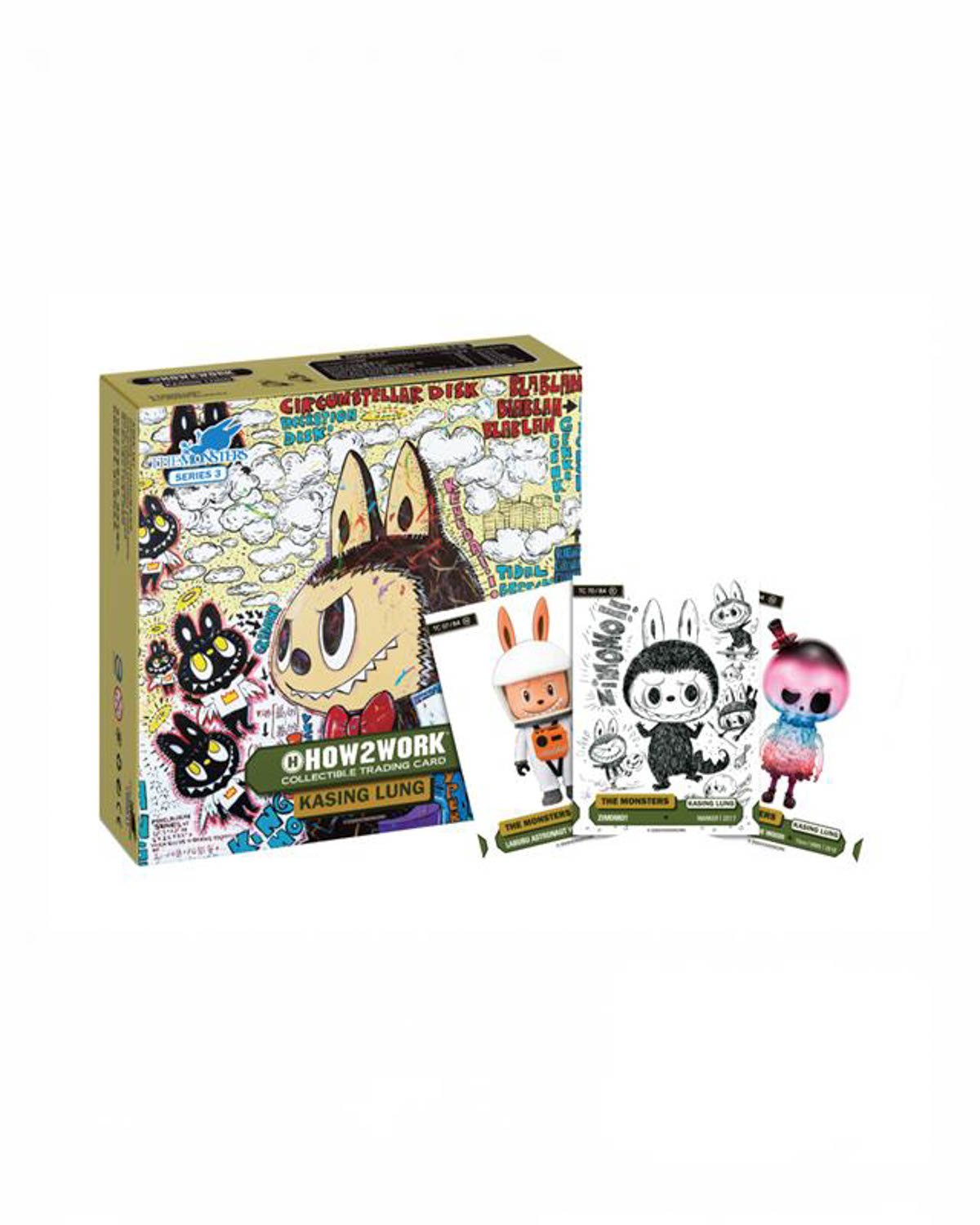 HOW2WORK：The Monsters Series 3 by Kasing Lung 收藏卡系列, , large