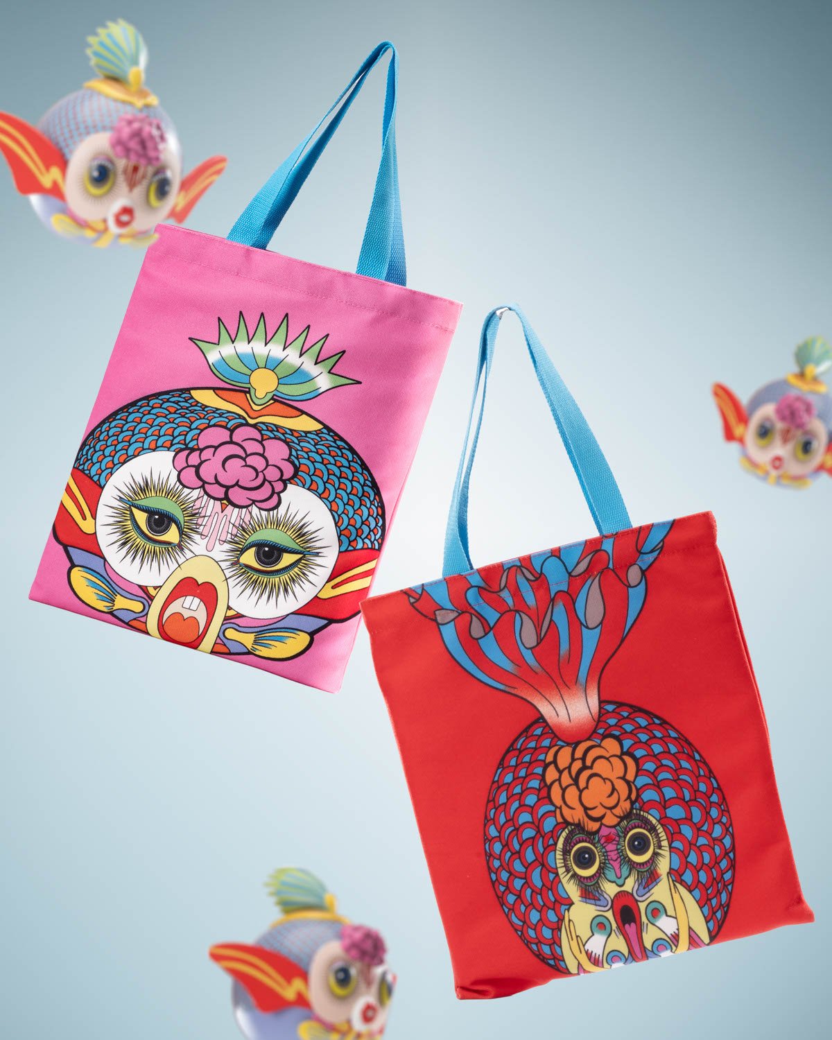 Keiichi Tanaami Tote Bag