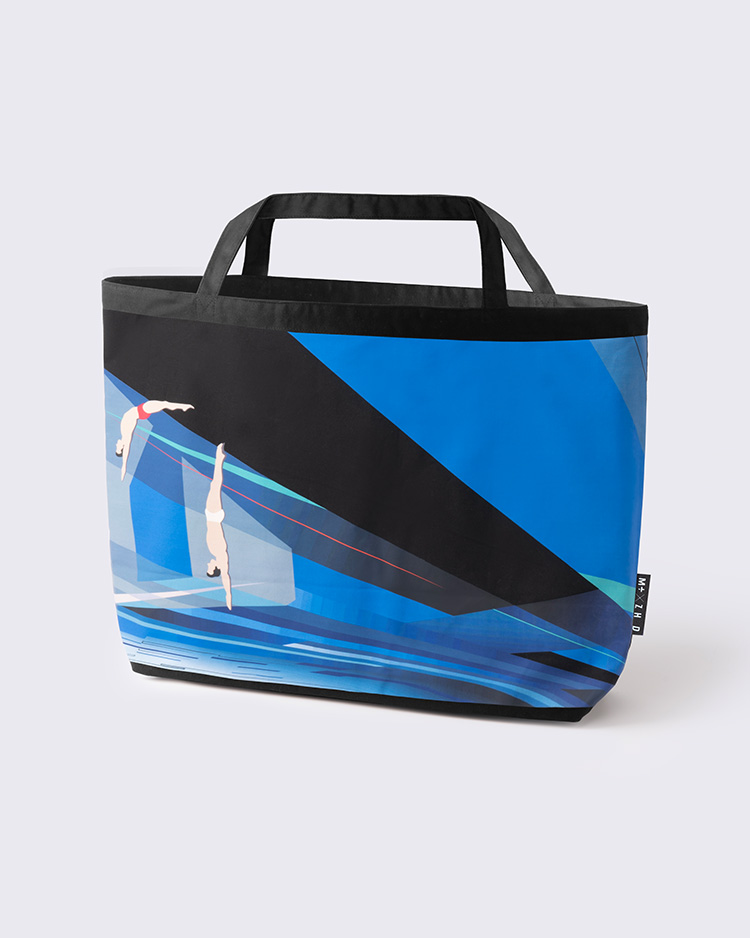 Zaha Hadid Design Printed Tote Bag