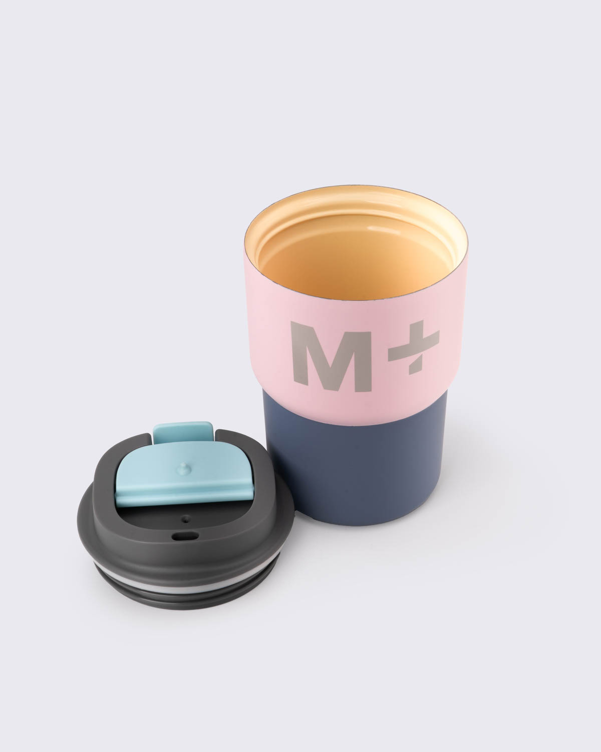 M+ 隨行杯, 粉紅色/海軍藍, large