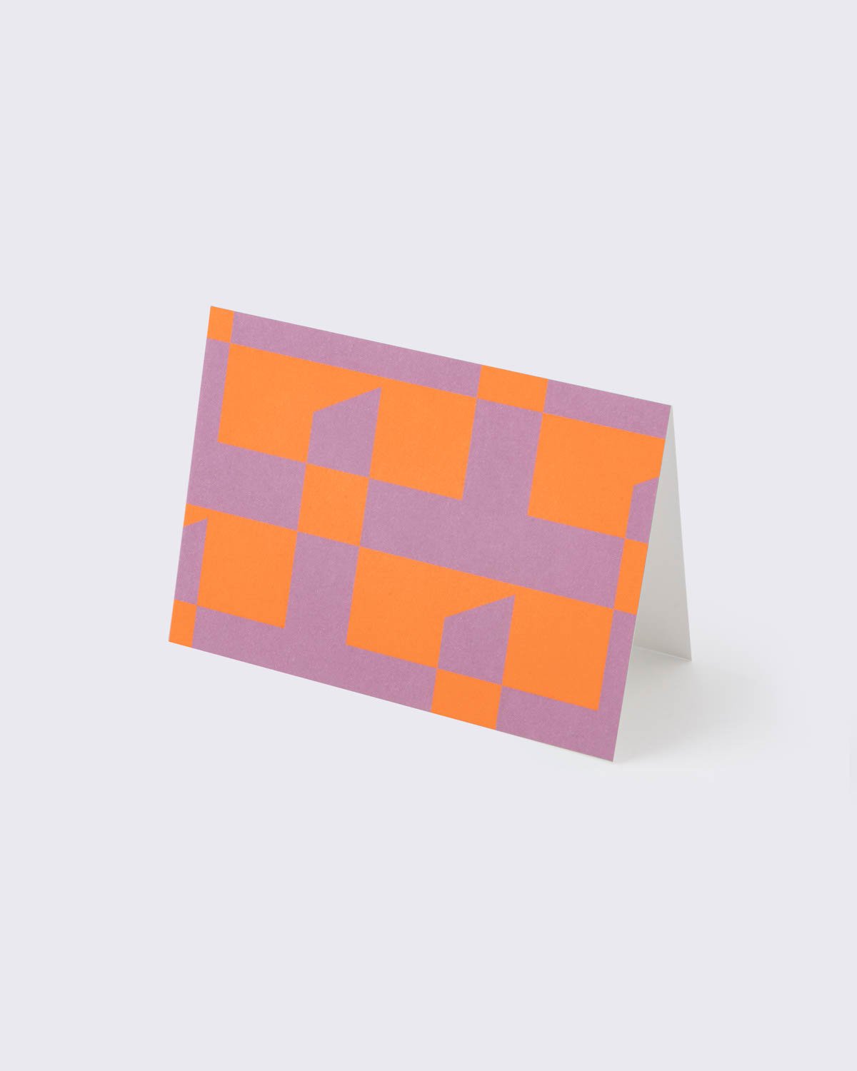 M+ Greeting Card, Coral, large