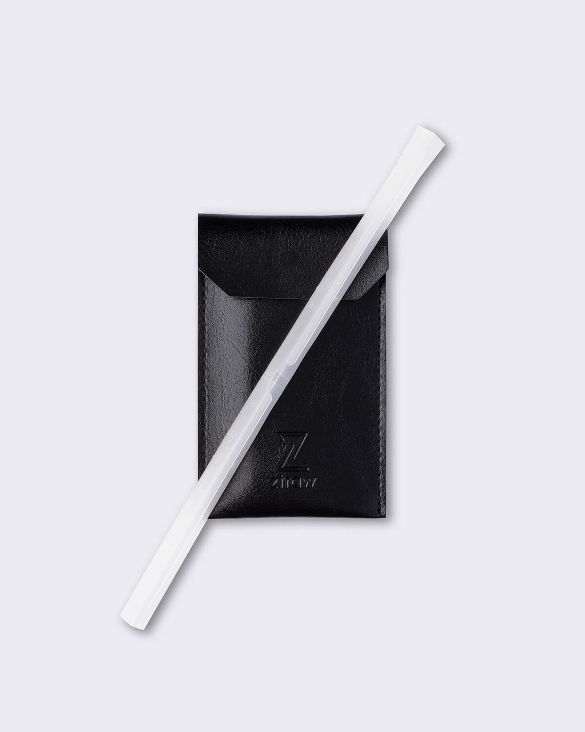 Ztraw Foldable Reusable Straw With Pouch