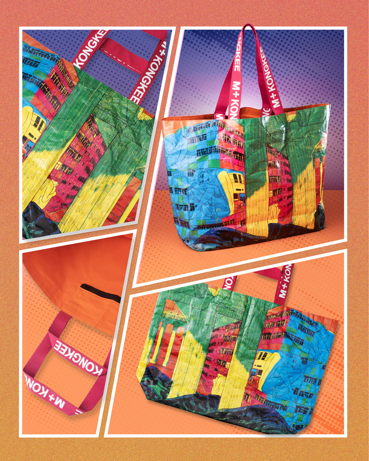 KONG KEE,  BIG TOTE BAG, , large