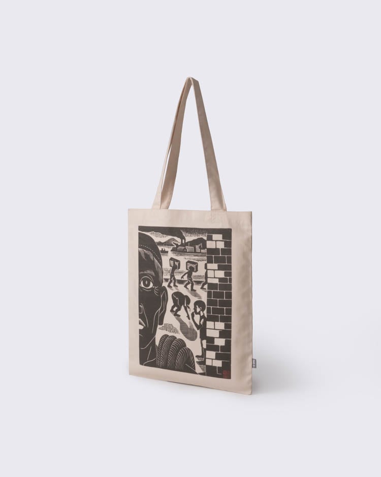 Huang Xinbo 'Ship Terminal' Tote Bag