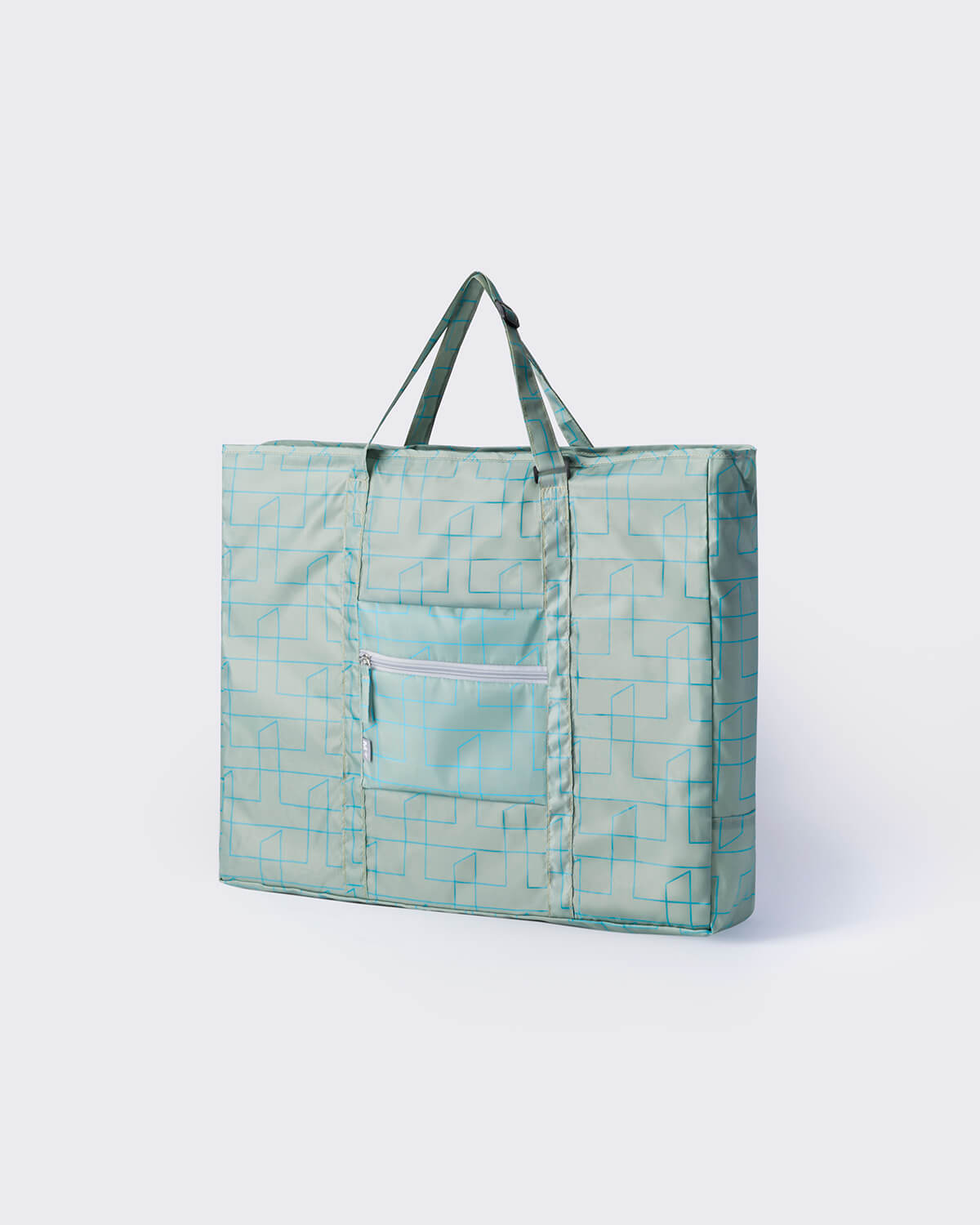 M+ Geometric Foldable Duffle Bag