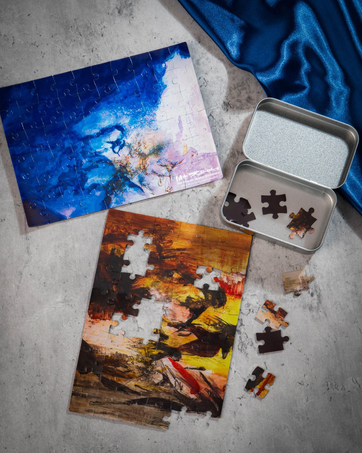 Zao Wou-Ki Puzzle, 'Untitled' 1969, large