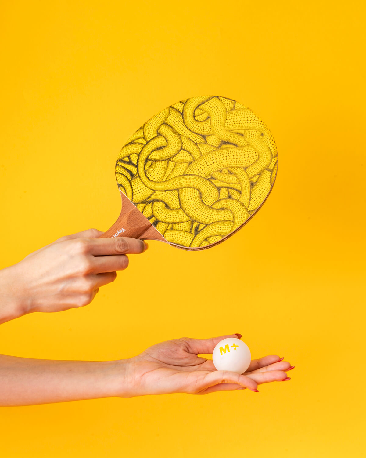 Yayoi Kusama 'Sex Obsession' Ping Pong Racket (Single)