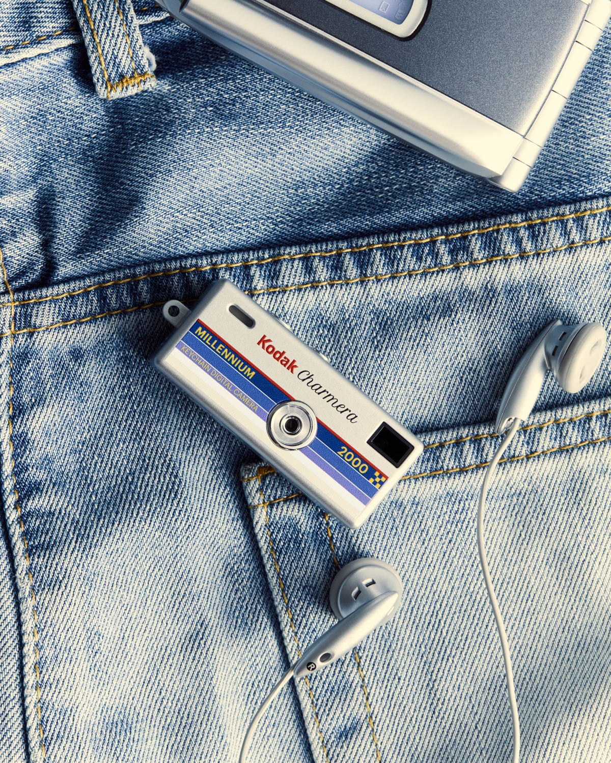 KODAK CHARMERA Keychain Digital Camera Blind Box-MILLENNIUM (1pc), , large