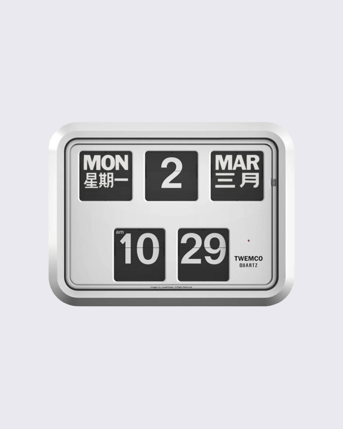 TWEMCO BQ-17 Wall Clock, , large