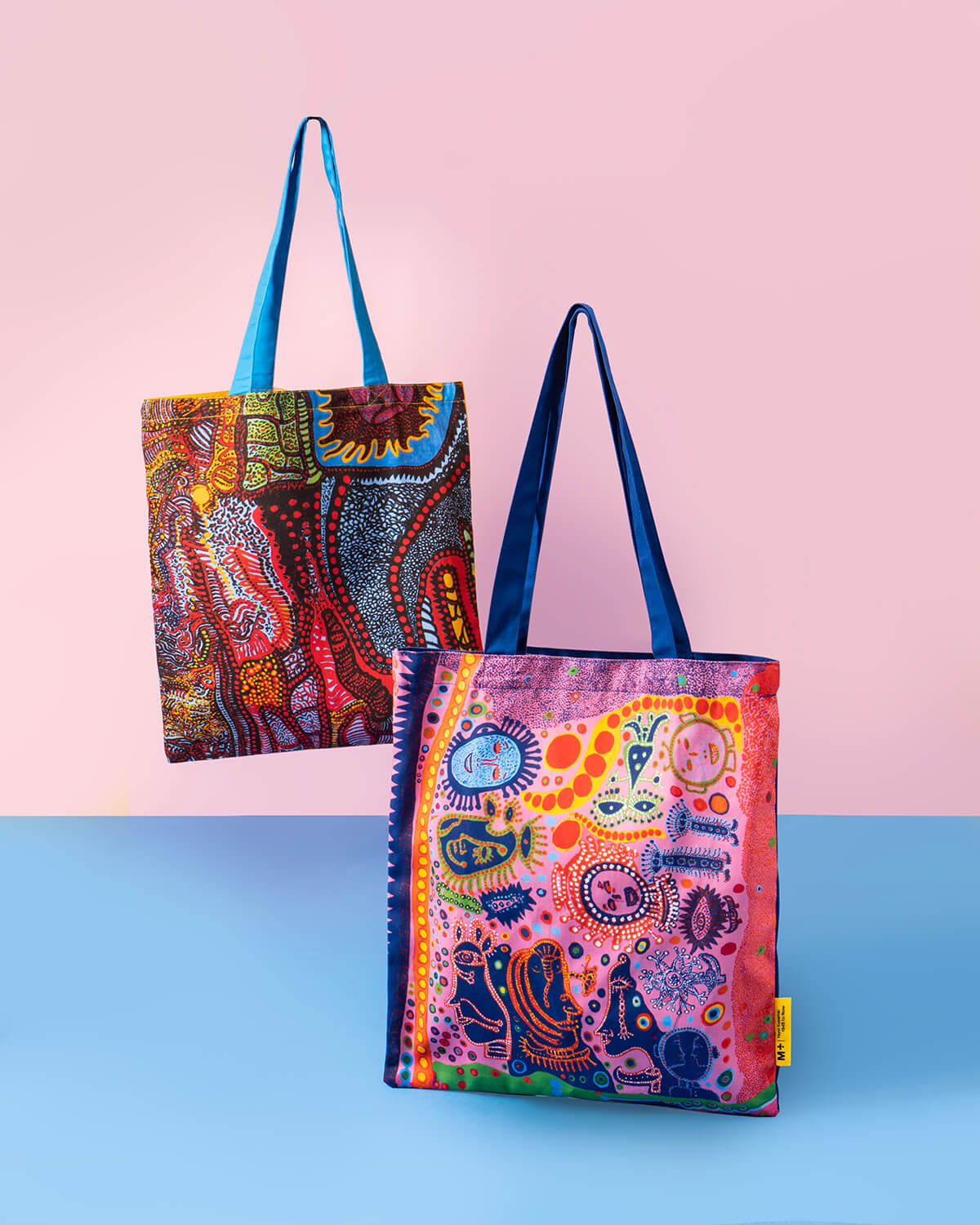 Yayoi Kusama 'We Who Are Captivated by the Utmost Beauty of Everything We Know and Shed Tears as We Were Monstrously Touched by the Mystery of the Beauty' Tote Bag 