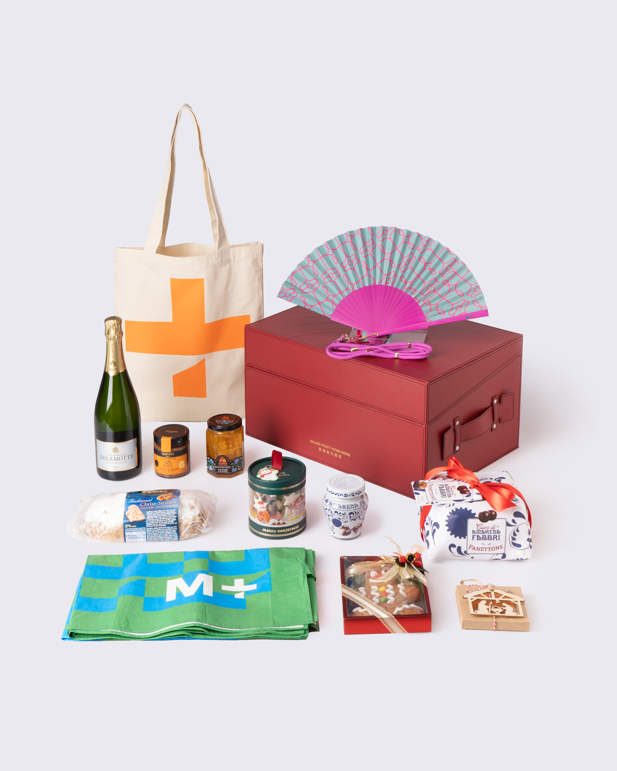 M+ x Grand Hyatt Hong Kong Deluxe Christmas Hamper