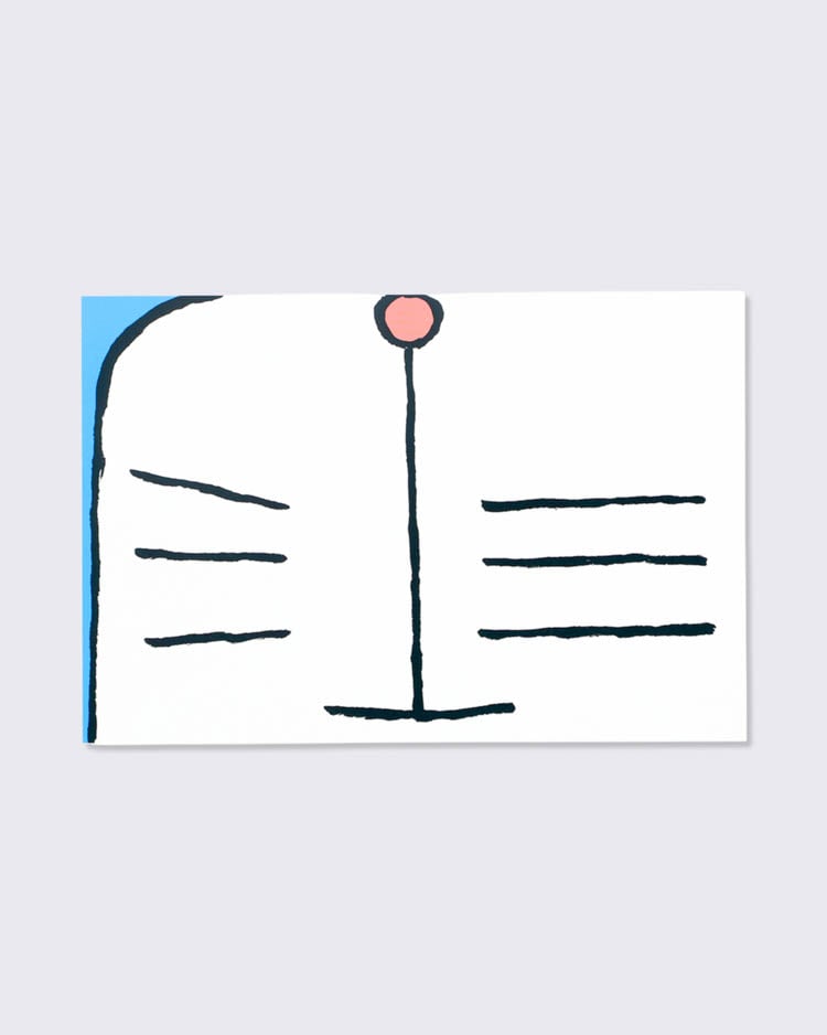 Doraemon & Jean Jullien 明信片套裝