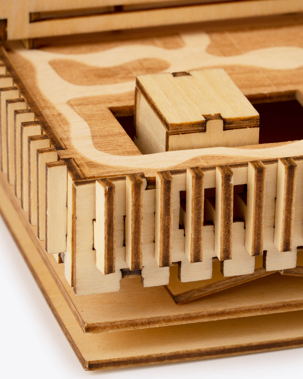 M+ Building Wooden Puzzle 